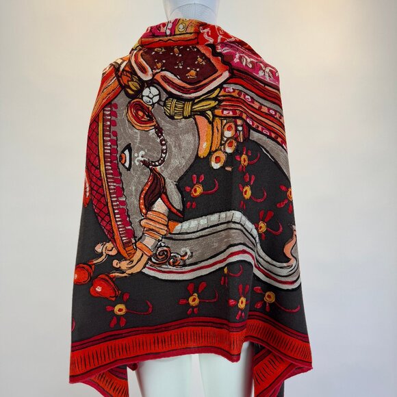 Hermes Beloved India Scarf - Picture 8 of 8